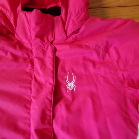 Spyder Girls Adore Insulated Ski Jacket Size 18 - Picture 3 of 5